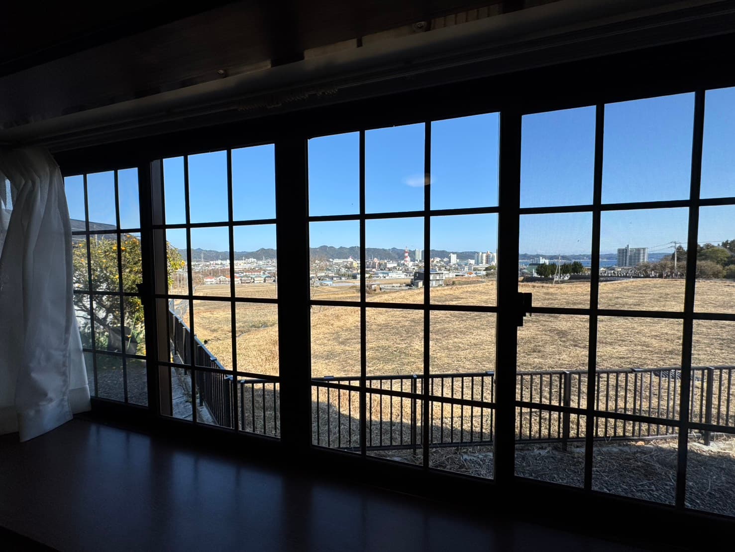 鴨川城 高台からの景色